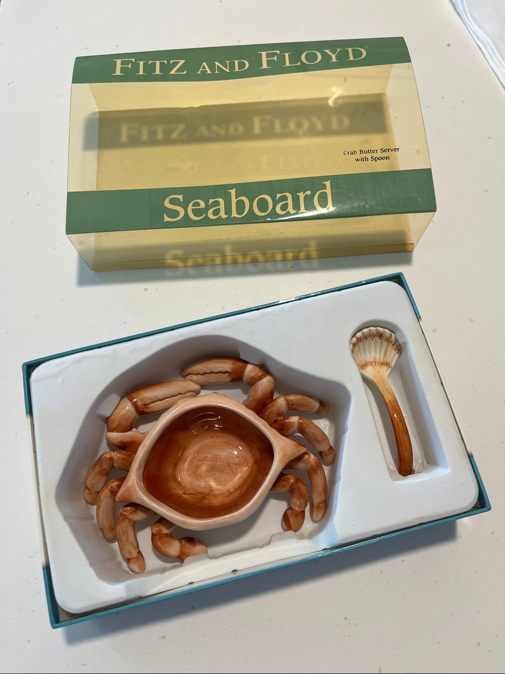SEABOARD Butter Server with Spoon